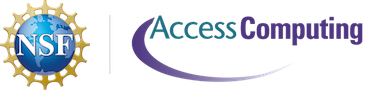 NSF and AccessComputing logos